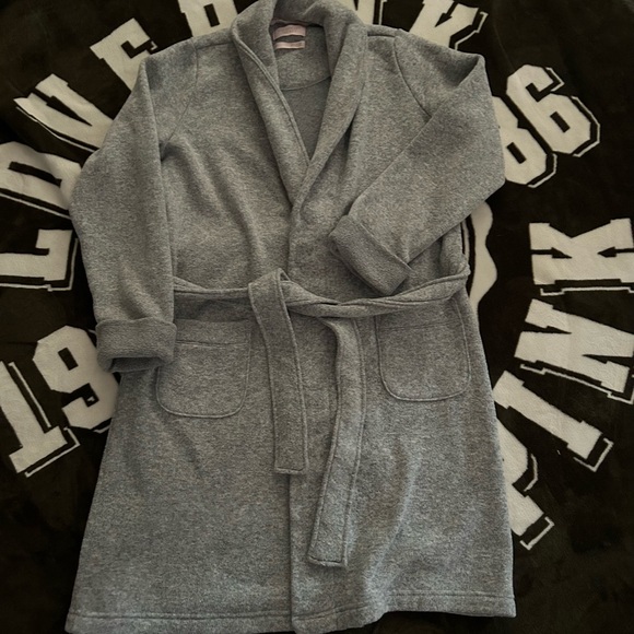 Victoria Secret Grey Robe💕💕 - Picture 5 of 7